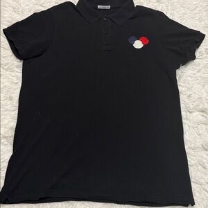 Tri Ghost Crest Navy Polo